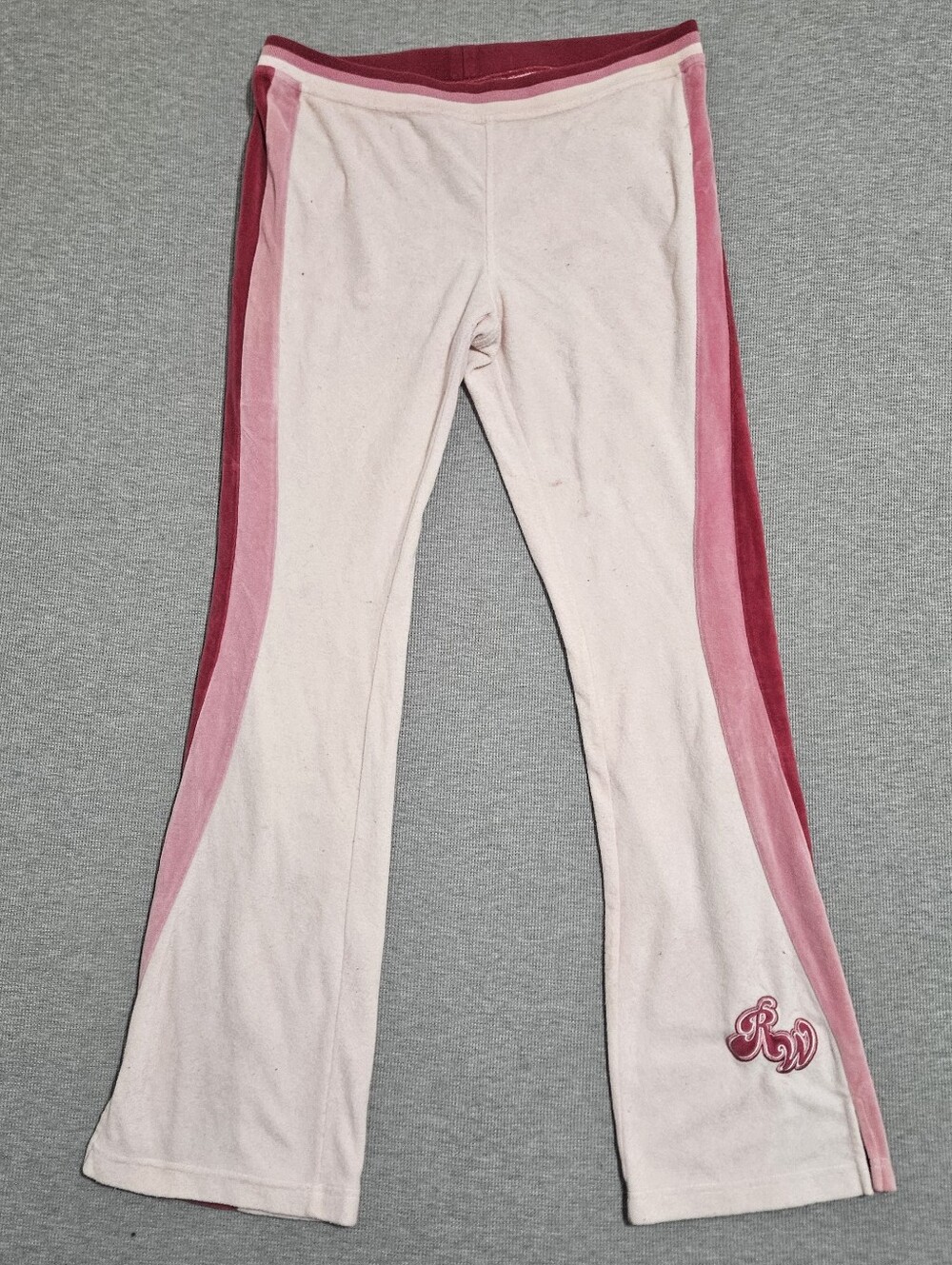 Rocawear Pink Tone Colorblock Track Pants Y2k Vintage Medium